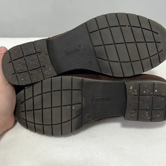 Bjorndal || suede brown ankle boots size 6.5 - Picture 4 of 6